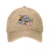 Pedro Acosta Number 37 Baseball Cap Fashion Distressed Denim Washed Motorcycle Racing Sun Cap Men Women Outdoor Summer Hats Cap