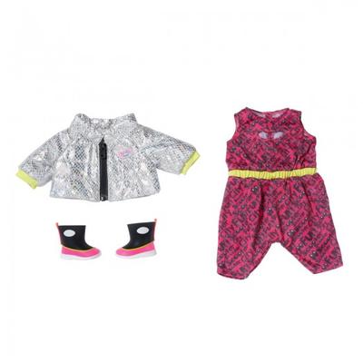 BABY born A Set of Clothes for the BABY Born Doll of the City Deluxe Series - A Walk On a Scooter