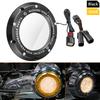 For 2017-2024 Harley Street Glide/Special LED Derby Clutch Cover for Harley Street Glide/Special Road Glide Ultra Limited/Low