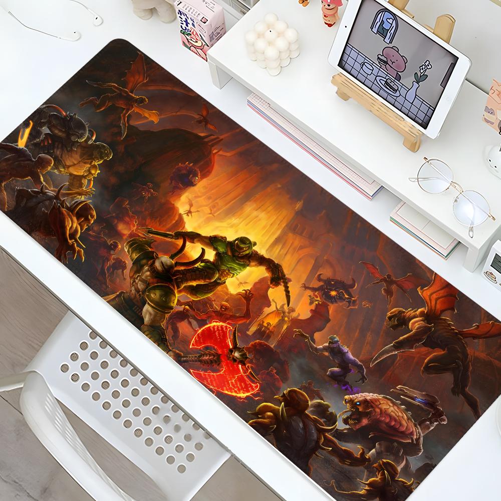 

Игровой коврик для мыши D-DOOMS E-Eternal, коврик для мыши с блокирующим краем, большой коврик для мыши с резиновой основой, коврик для стола ноутбука, коврик для мыши с рисунком, коврик для мыши, коврик для стола ноутбука, коврик для мыши, коврик для сто