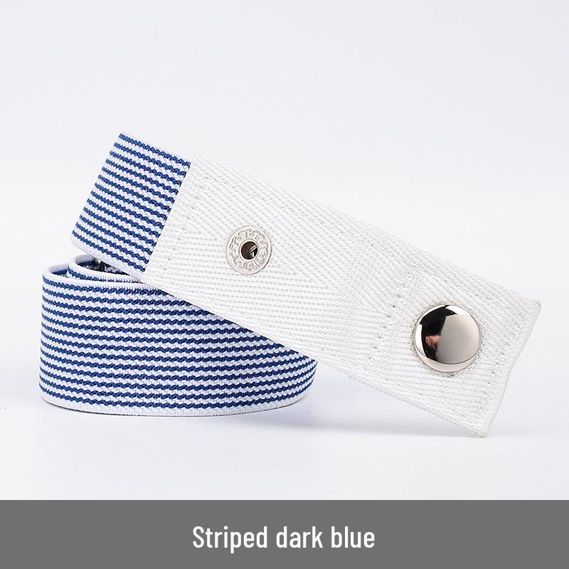 Lazy Unisex Elastic Belt: No-Tie, Seamless, Invisible Canvas Belt for Jeans