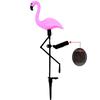 3Lamps/Drag  Led Solar Power Flamingo Lawn Garden Stake Landscape Outdoor