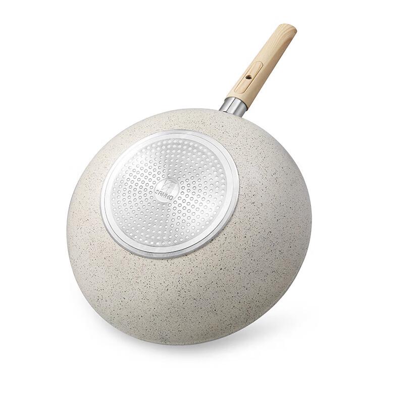Sanhe 32cm Granite Non-Stick Wok