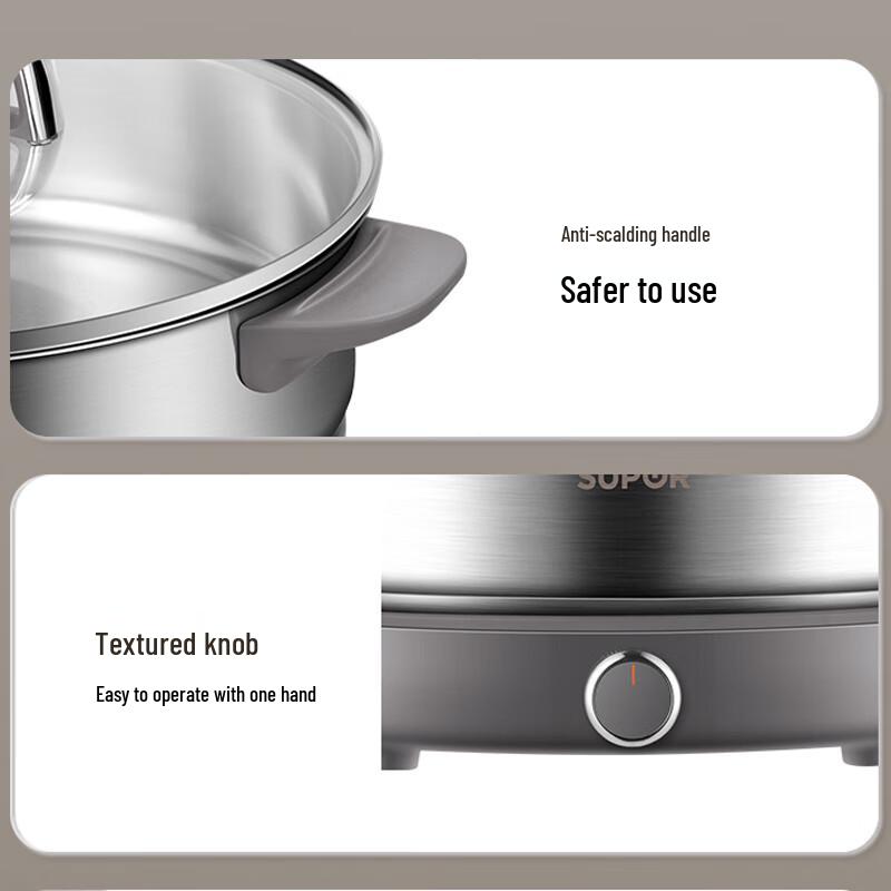 Supor Multi-Function Electric Hot Pot CN Plug (adapter Included)