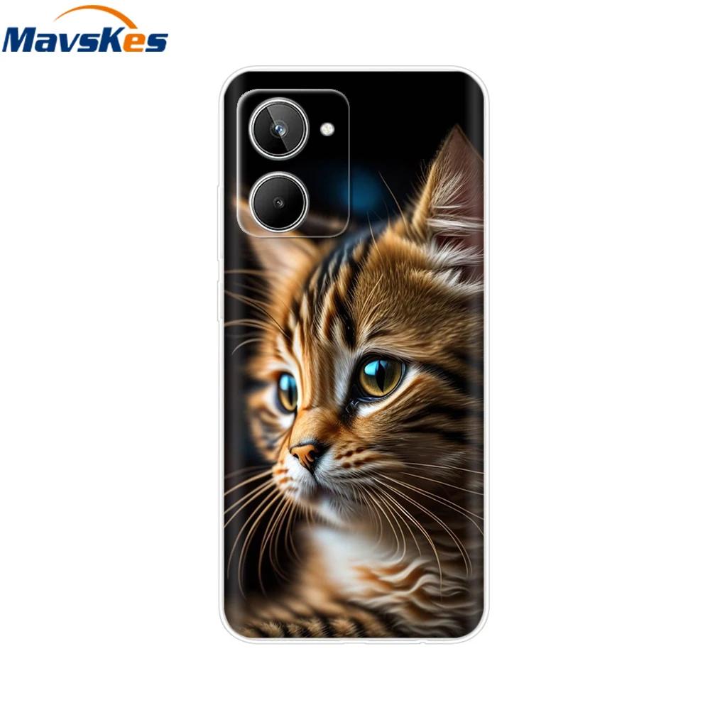 Mobile Phone Bag Case For Realme 10 4G Case For Realme 10 Pro Cover Soft Silicone Bumper For OPPO Realme 10 Realme10 Pro Plus