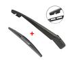 Rear Wiper Blade & Arm Set Kit For Honda Steam 2001-2006 Windshield Windscreen Rear Window