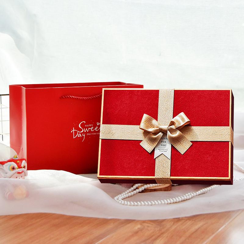 Pink Large Gift Box for Birthdays or Valentine's - Perfect for Sending To Girlfriends