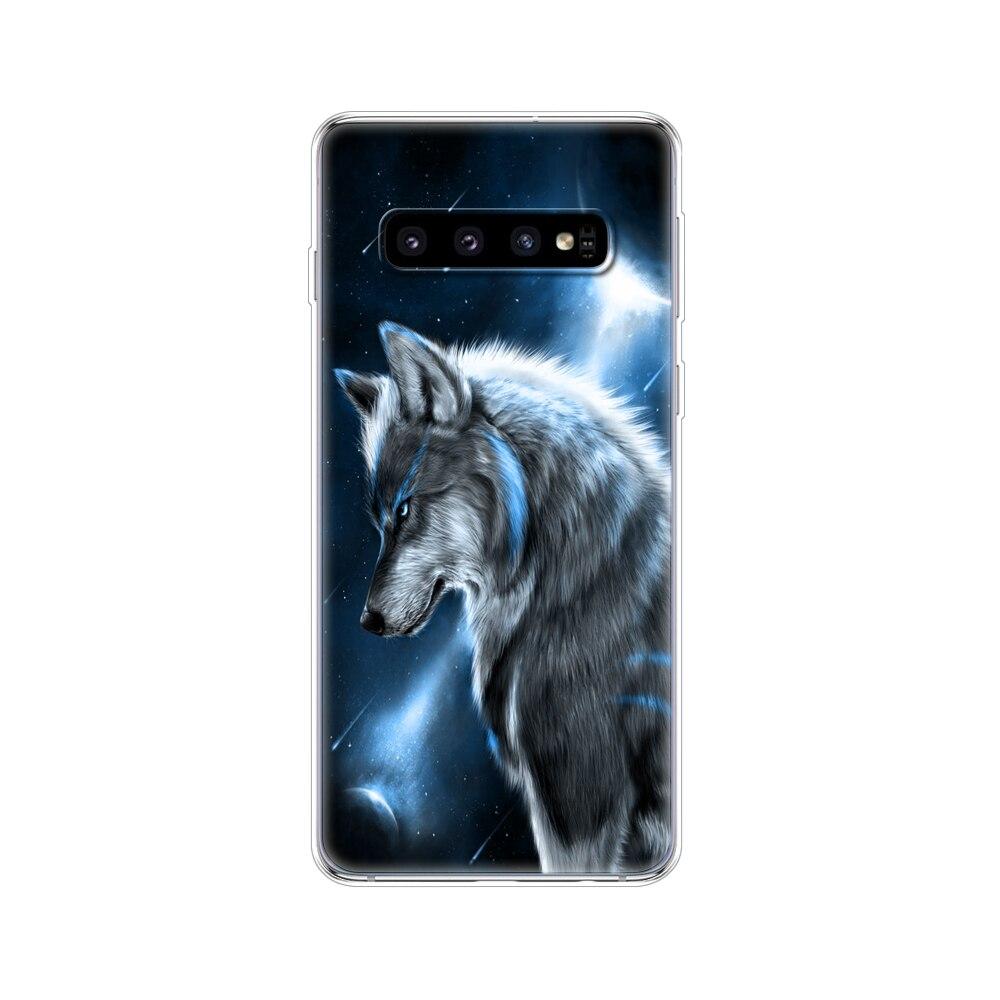 For Samsung Galaxy S10 Case S10Plus Silicone TPU Cover Phone S10 E Case On For Samsung S10 Plus G975F S 10 SM-G973F Transparent