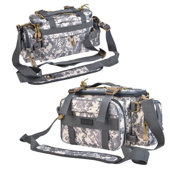 Outdoor Sports Single Shoulder Waist Pack Fishing Lures Reel Storage Bag Pouch