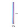 304 Stainless Steel Straw Reusable Metal Straws Set 12mm Diameter Bubble Tea Milkshake Drinking Boba Straw