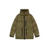 Levis Solid Color Stand Collar Thick Down Jacket Men Outerwear Green A3273-0001