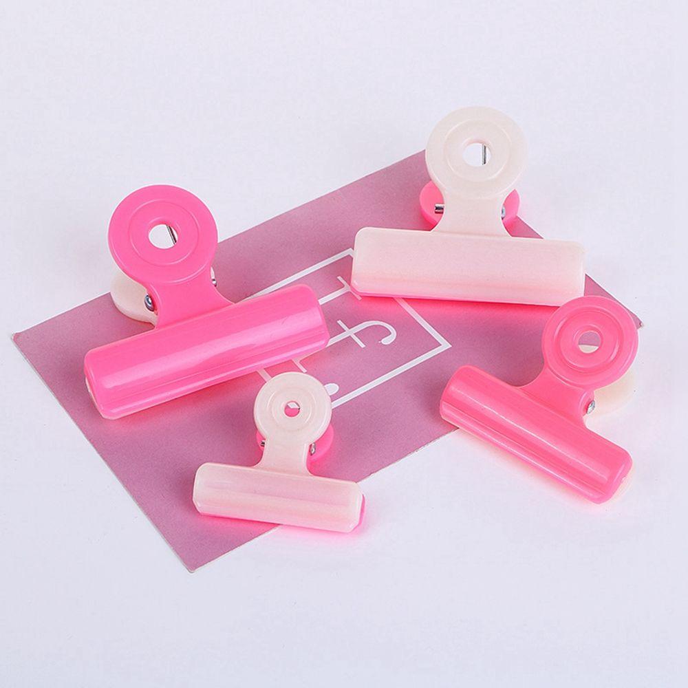 

Office Accessories Kitchen Tools Tight Seal Grip Fresh Food Clips File Holder Clamps Bag Chip Clip 5pcs 4x4cm