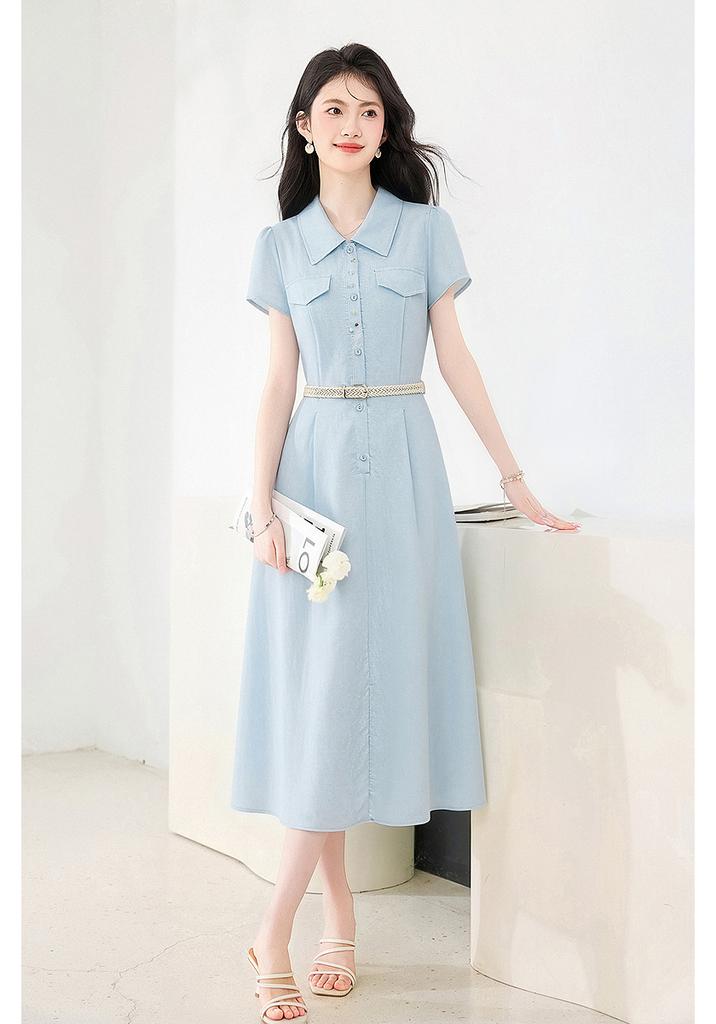 Design Sense Niche Fashion Temperament Slimming Dress for Petite Figures