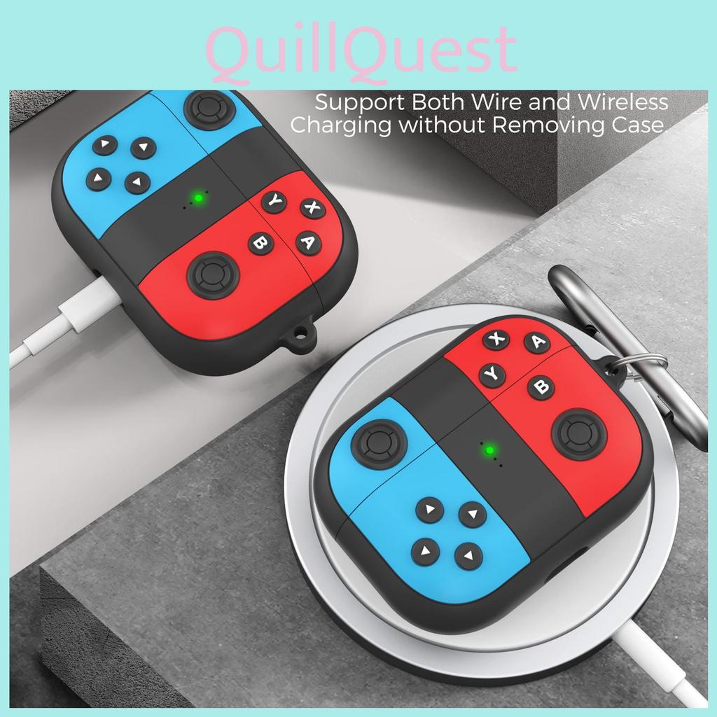 Switch Gaming Console Silicone Earphone Cover For Airpods Pro 2 With Thick Protection