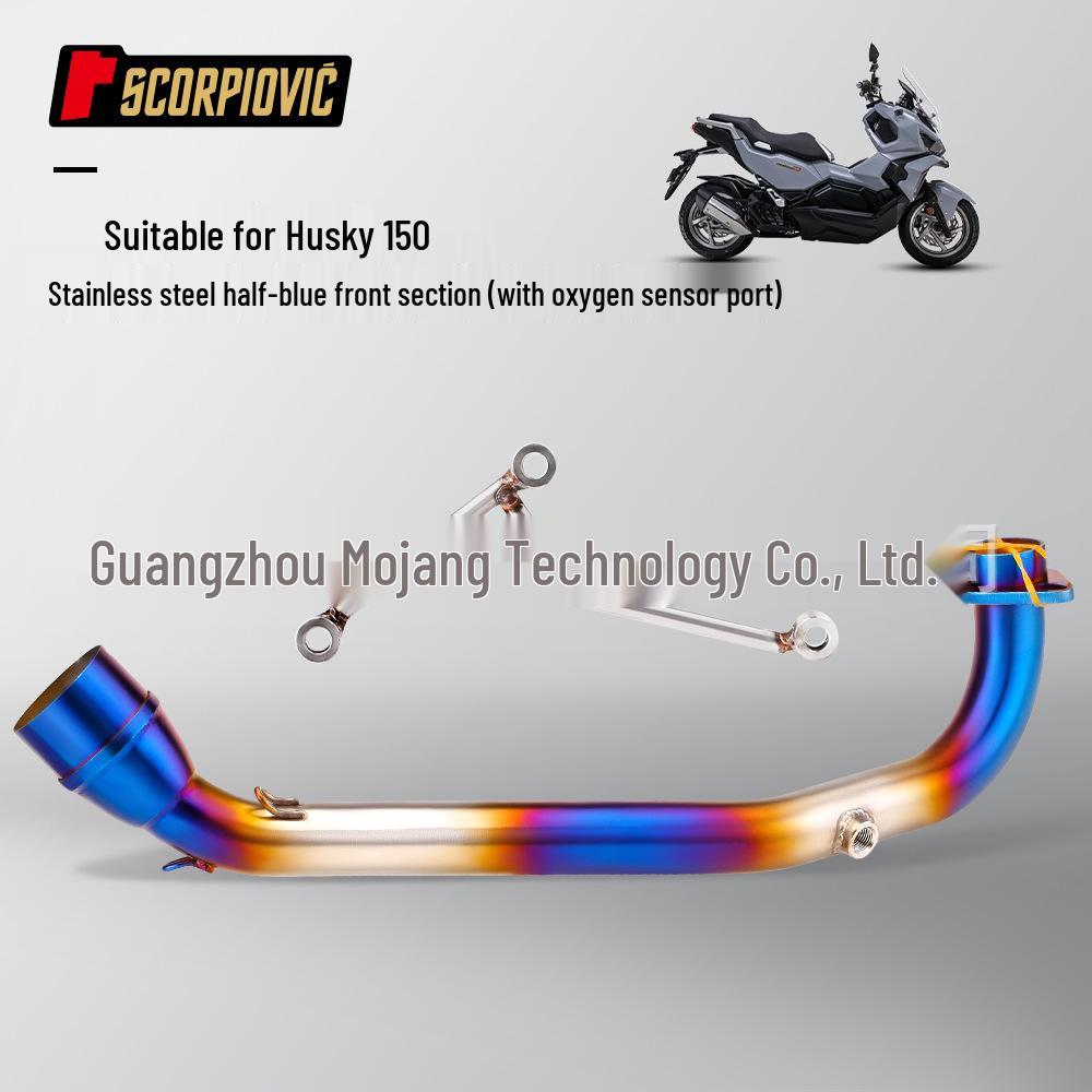 Husky 150 Mid-Rear Section Silencer Kit