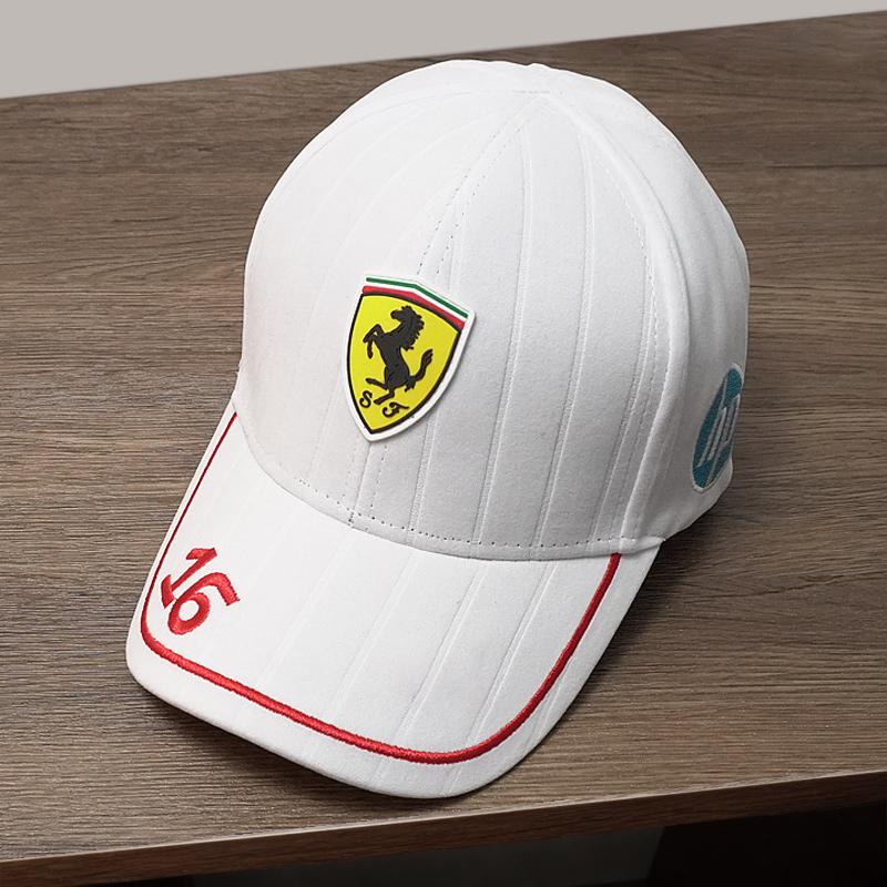 

Для команди Ferrari Horse F1 Модна вишивка логотипу автомобіля Бейсболка Весна Літо Чоловіки Жінки Повсякденна Кепка Хіп-Хоп Вуличний Стиль Сонячний Капелюх