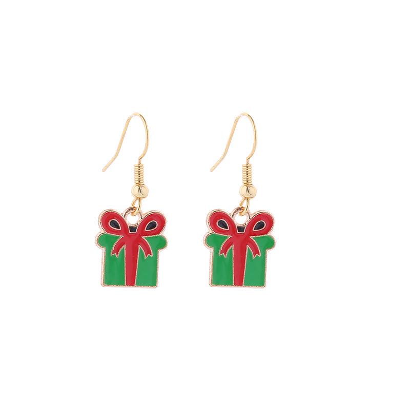 Christmas Earrings: Small Santa, Reindeer, Snowman Studs
