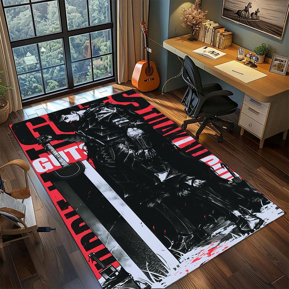 beserk Living Room Bedroom Carpet Home Decor Cool Movie Mat Play Floor Mat