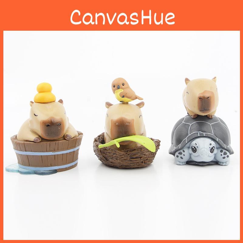 Adorable Capybara Toy Model Figure Pvc Blind Box Gashapon Collectible Series