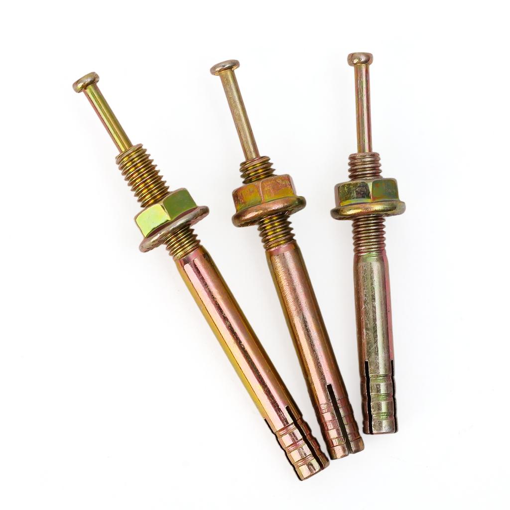 20/2PCS Carbon Steel Expansion Screws Bolts Set Drywall Screw Wall Anchors Hammer Drive Plugs Concrete Fixing Fastener Hardware