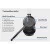 Casque Bluetooth - GEQUDIO - GB-2 - Microphone - Réduction de bruit - Autonomie 39h
