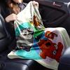 Cute Bear Blanket Suitable All Seasons Soft Comfortable Sofa Office Home Blanket Holiday Birthday Gift Blanket Soft And Comfortable