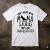 NEW! Mamasaurus T-Rex Dinosaur Mama Saurus Cute Family Graphic Unisex T-shirt