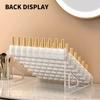 3/4/5/6/7 Layer Acrylic Nail Polish Display Rack Transparent Cosmetics Storage Rack Multi-layer Simple Mounting Rack Bracket