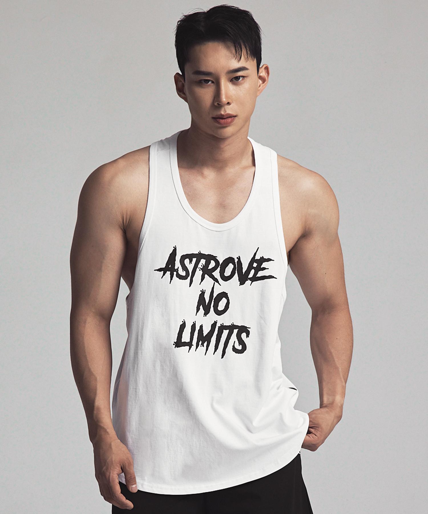 Astrov Heavy Cotton No Limit Sleeveless White Xl