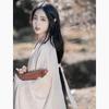 Kinesisk Wei og Jin-dynastier stil Hanfu fotografikostyme for kvinner Folkedansdrakt