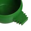 Bird Bowl Round Innoxious Plastic Practical Bird Feeder for Parrot