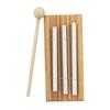 Meditation Trios Chime, Chime 3 Tones Trios Chime Bells Hand Percussion Chimes for Prayer Meditation Teacher Classroom