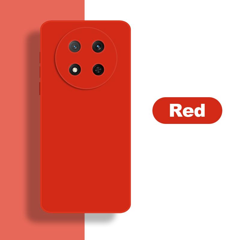 Für Honor Magic7 Lite Hülle Honor Magic7 Lite X9c Abdeckung Weicher Flüssigsilikon-Stoßfänger Schutzhüllen Für Magic 7 Lite Funda