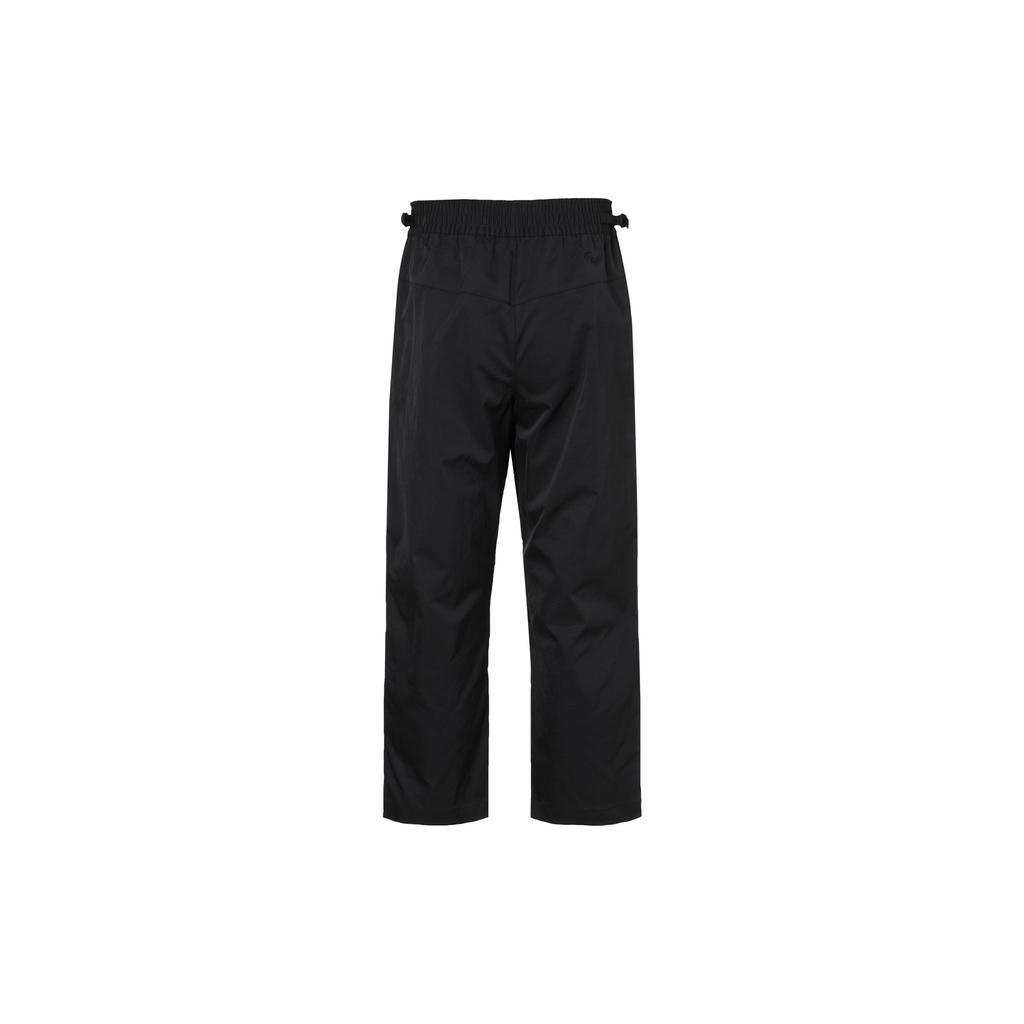 Nike Elastic Waist Zippered Pockets Straight-Leg Casual Pants Women Bottoms Black DQ6660-010