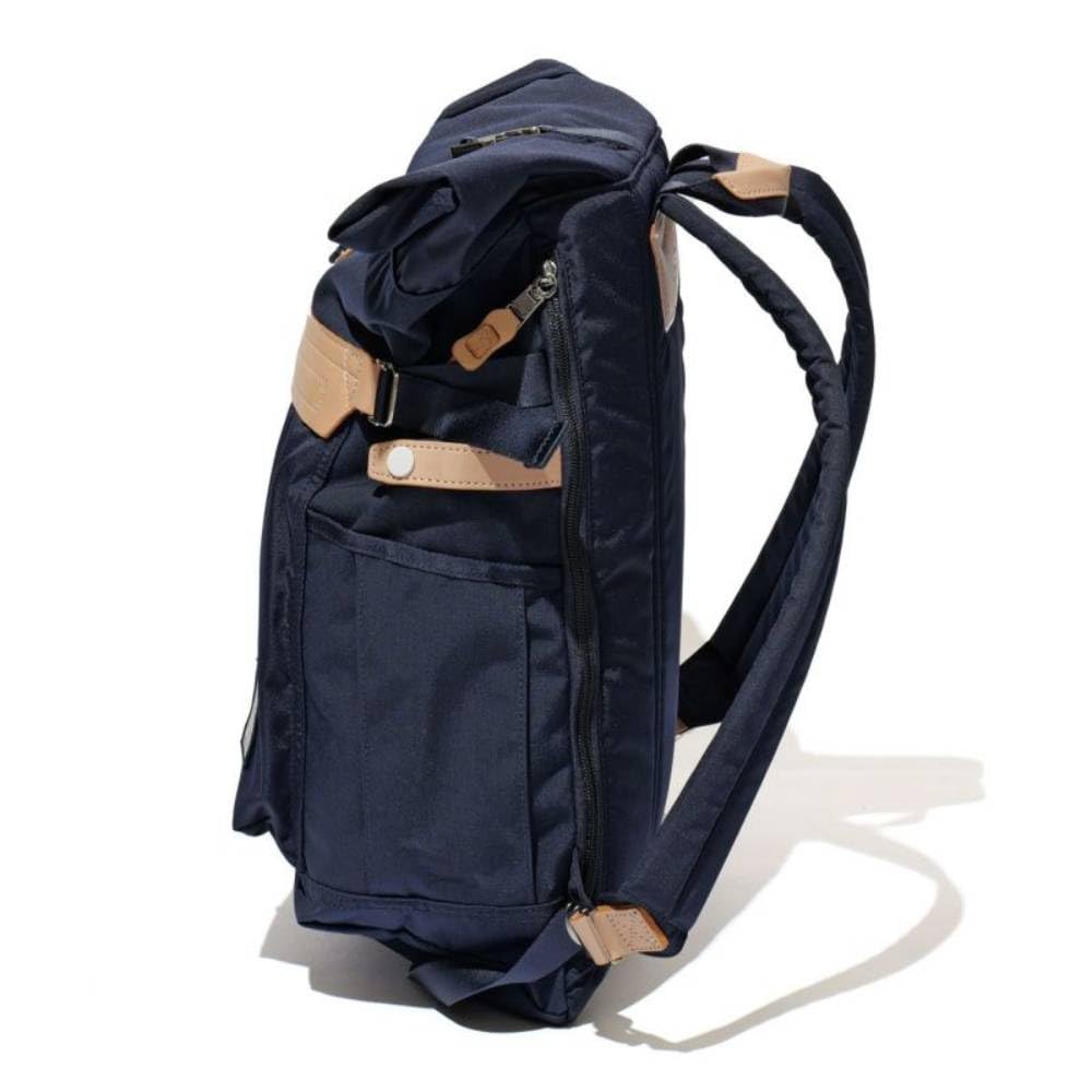 HIGHDENSITY ROLL BLACK [Assobu] BACKPACK/Backpack (NAVY)