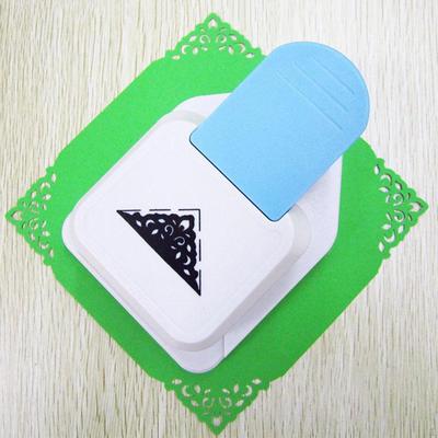 Perforatrice angolare a leva per carta, strumento decorativo per punzonatura e goffratura, per bambini
