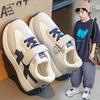 Boys' Winter 2025 Sneakers: New Cotton Velvet Casual Shoes for Children
