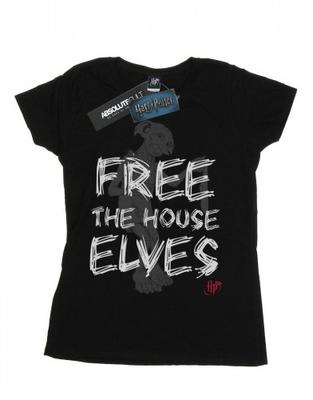 Womens/Ladies Dobby Free The House Elves Cotton Boyfriend T-Shirt