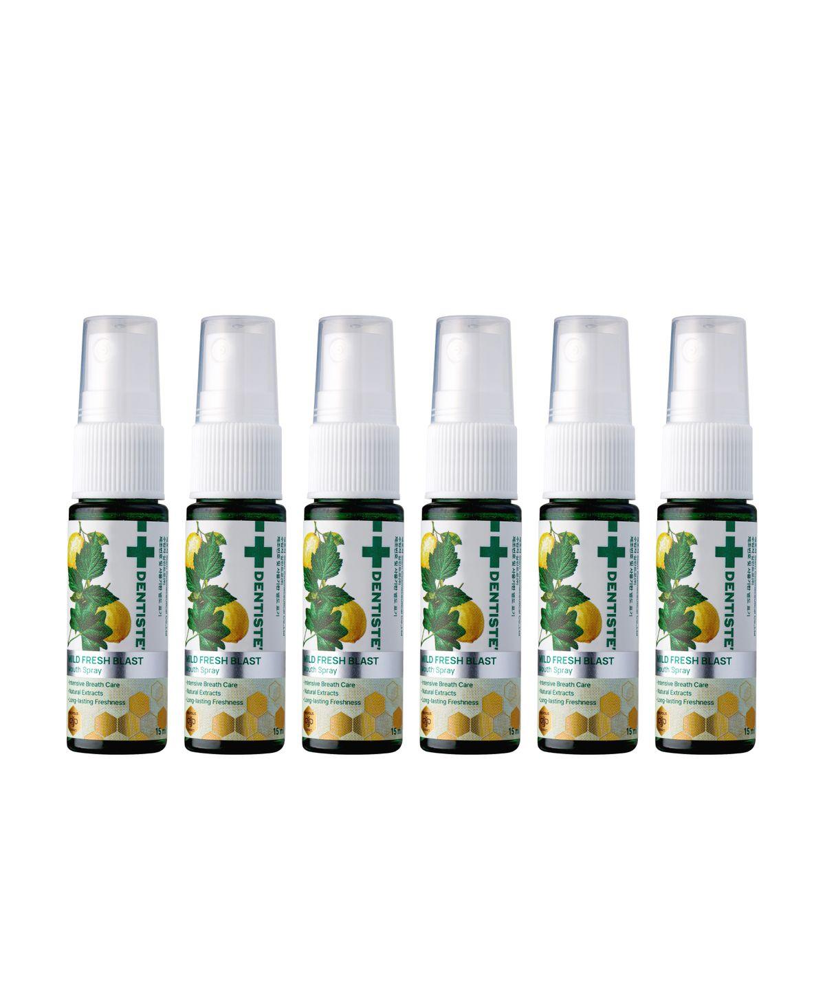 Dentiste Mild Fresh Mouth Spray 15ml x 6