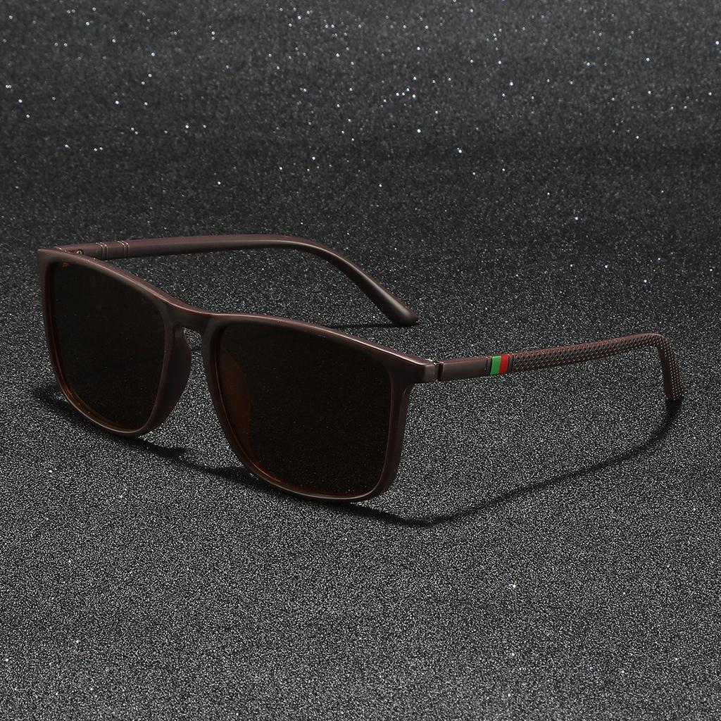 New Men Polarized Sunglasses Vintage Square Sun Glasses Fishing Driving Goggles Brand Design Eyewear Male