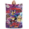 Kamen Rider Anime Blanket Multiple Sizes Super Soft and Warm Throw Blankets for Couch Sofa and Bed