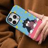 Applicable to iphone11promax mobile phone case Apple 11 cartoon cat simple 11plus film two-in-one