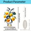 Lemon Tree 2D Acrylic Sign Decorative Plaque Waterproof Collectible Tabletop Decoration for Living