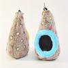 Autumn and winter plush nest small and medium-sized parrot plush thick cold insulation warm peony budgie nest hanging nest
