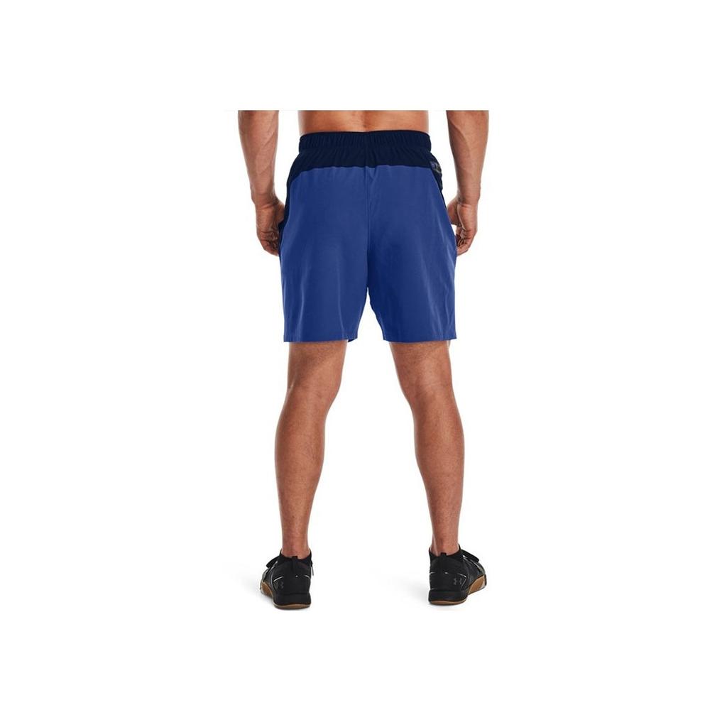 Under Armour Woven Series Lightweight Stretch Woven Training Color Block Shorts Men Shorts Dark-Blue 1366167-408