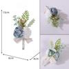 Bride Bridesmaid Brooch Wrist Flower Artificial Rose Brooch Opening Ceremony Sister Lapel