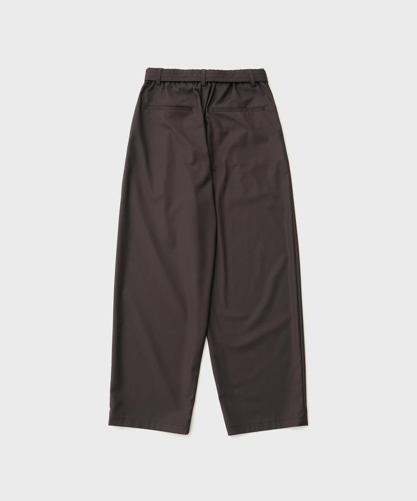 ANOTHER OFFICE Cocoon Banded Pants (Brick Brown)