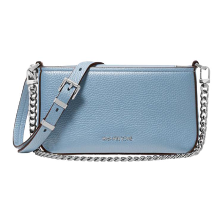 

Michael Kors MK Bryant Metal Logo Chain Shoulder Bag Women Shoulder Bag Blue 32S5SYTU1L-464 Basic Set (Bag+Dust Bag)
