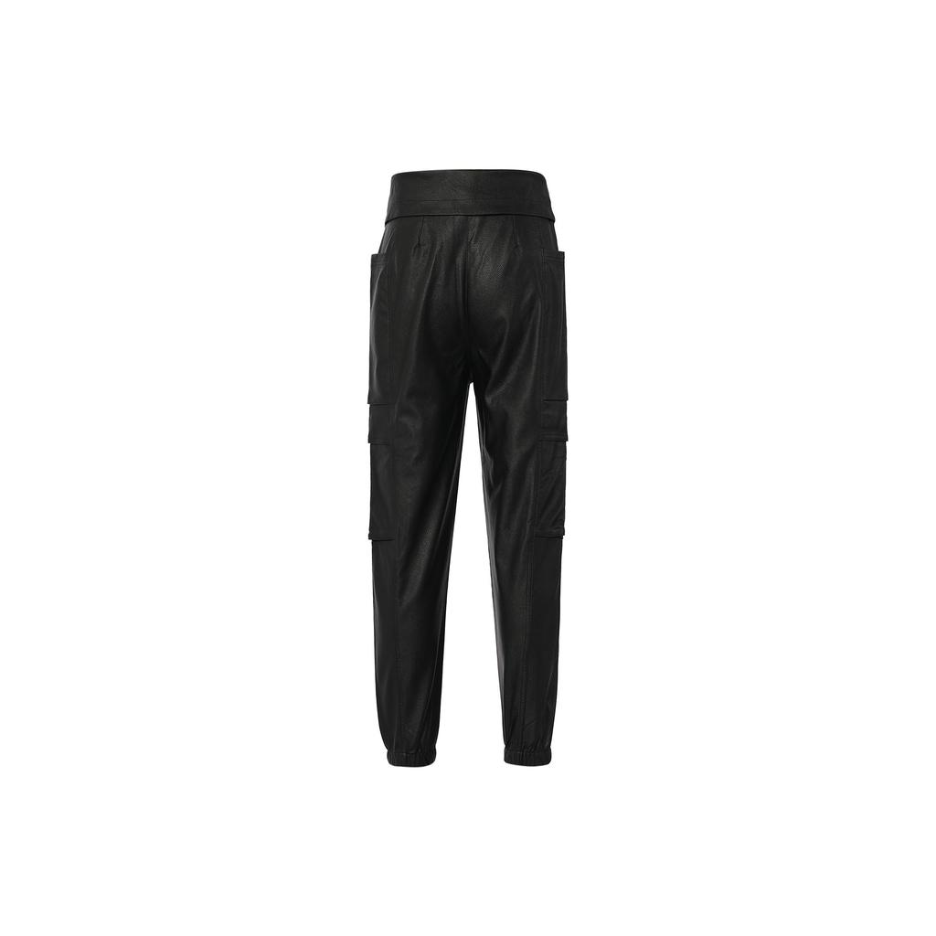 Jordan High-Waist Solid Color Casual Pants Women Bottoms Black CW6487-010