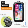 ROCKBROS Bicycle Smartphone Top Tube and for Suitable for Large Bikes Holder, Bag, Waterproof, Pressure-Proof, Dustproof, Light-Shielding,